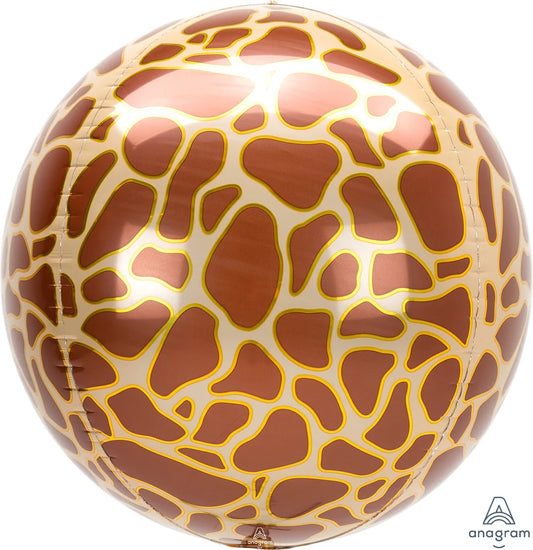 16" Giraffe Animal Print Orb 16"