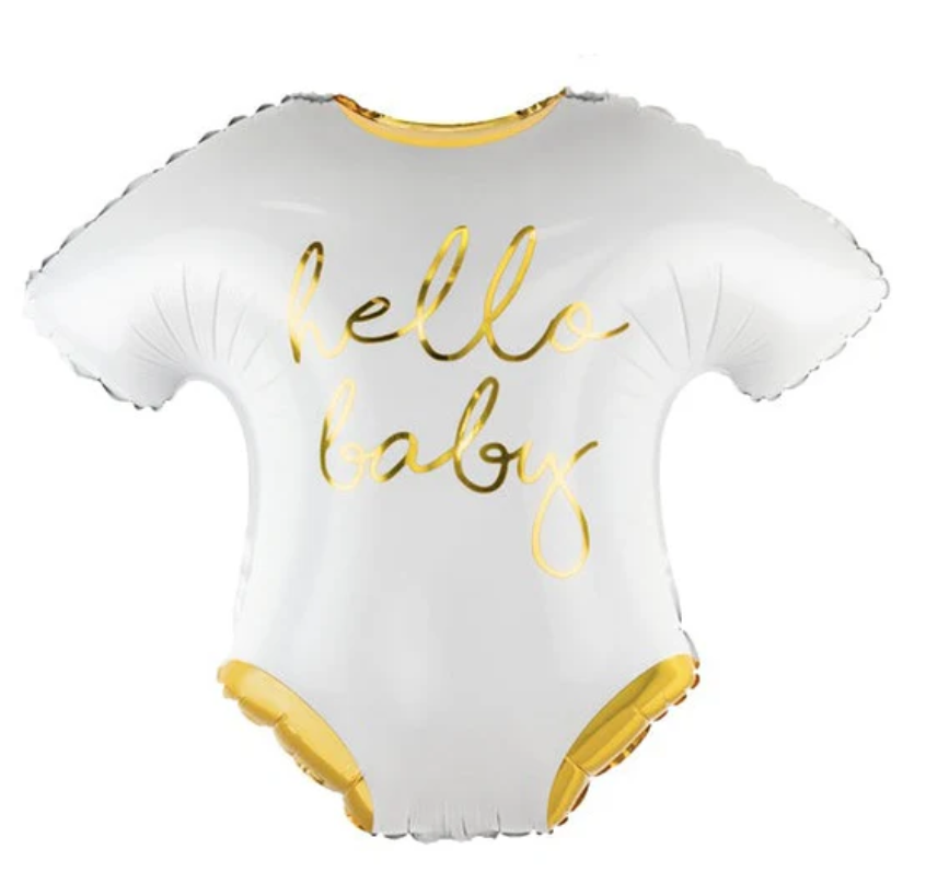 Baby Shower Romper Foil Balloon