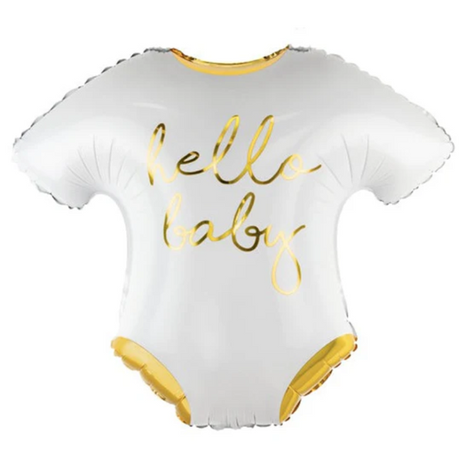 Baby Shower Romper Foil Balloon