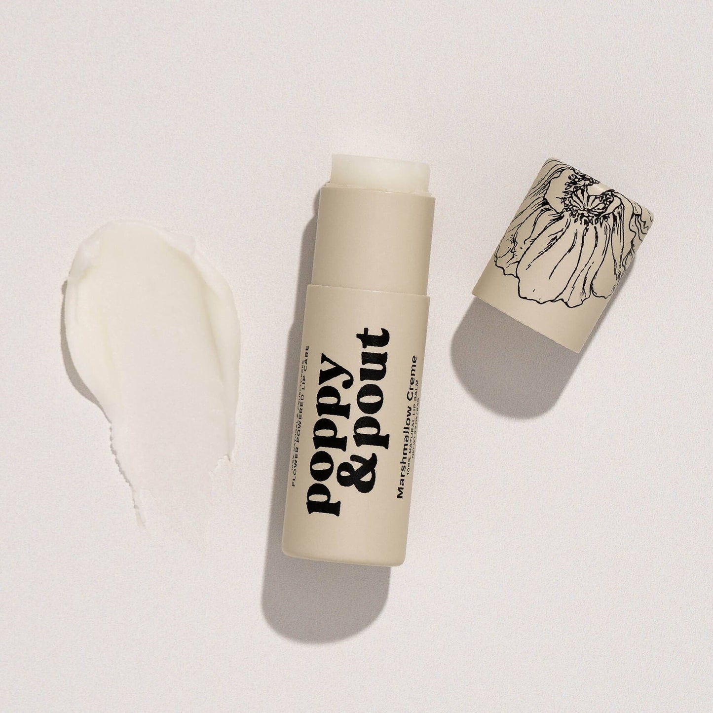 Poppy & Pout Marshmallow Creme Lip Balm