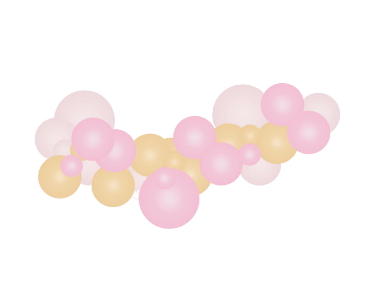 Simply Blush Balloon Kit