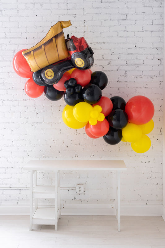 Under Construction Grab and Go Balloon Garland