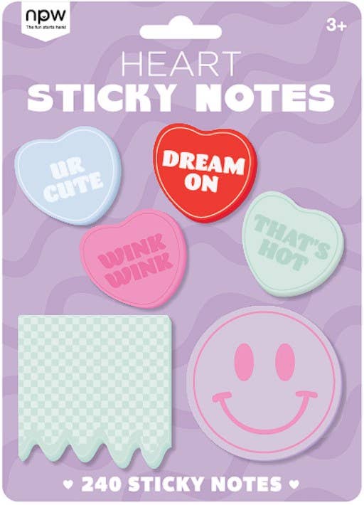 Valentines Sticky Notes (6PK)