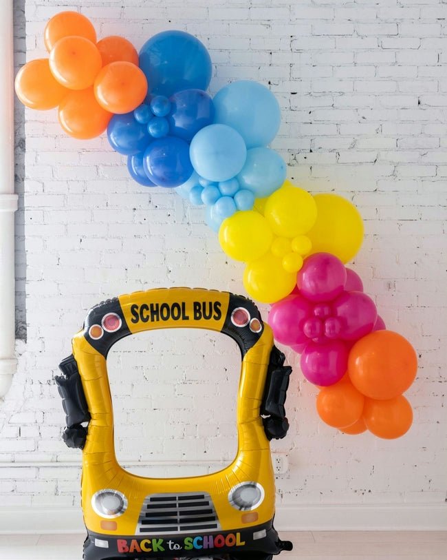 Back to School Grab and Go Balloon Garland - PaperGeenius