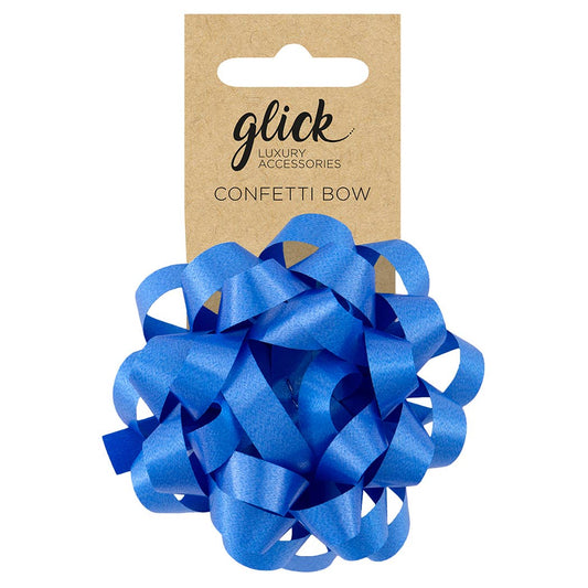 BOW CONFETTI INDIGO - PaperGeenius