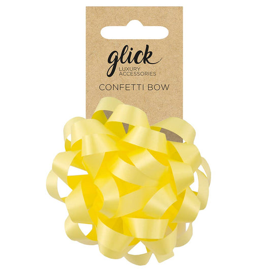 BOW CONFETTI LEMON - PaperGeenius