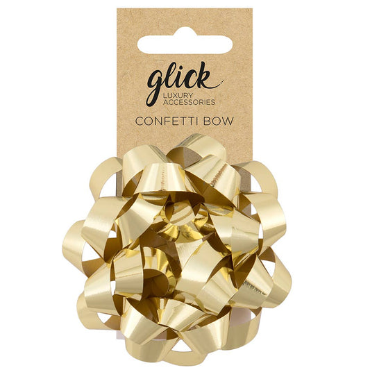 BOW METALLIC GOLD - PaperGeenius