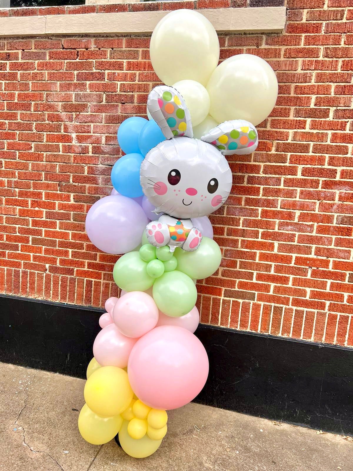 Easter Themed Grab and Go Balloon Garland - PaperGeenius