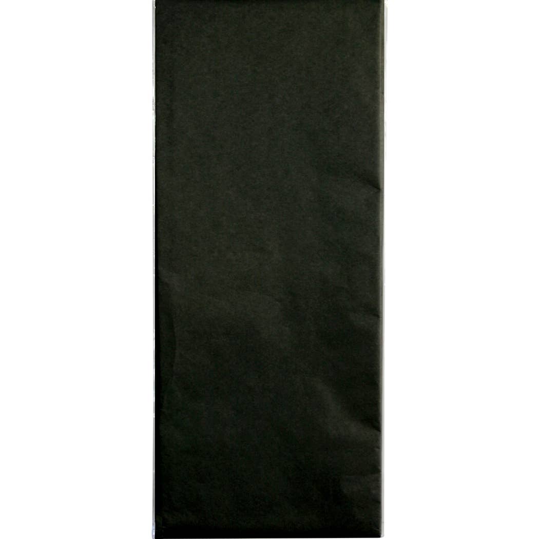 TISSUE PLAIN BLACK - PaperGeenius