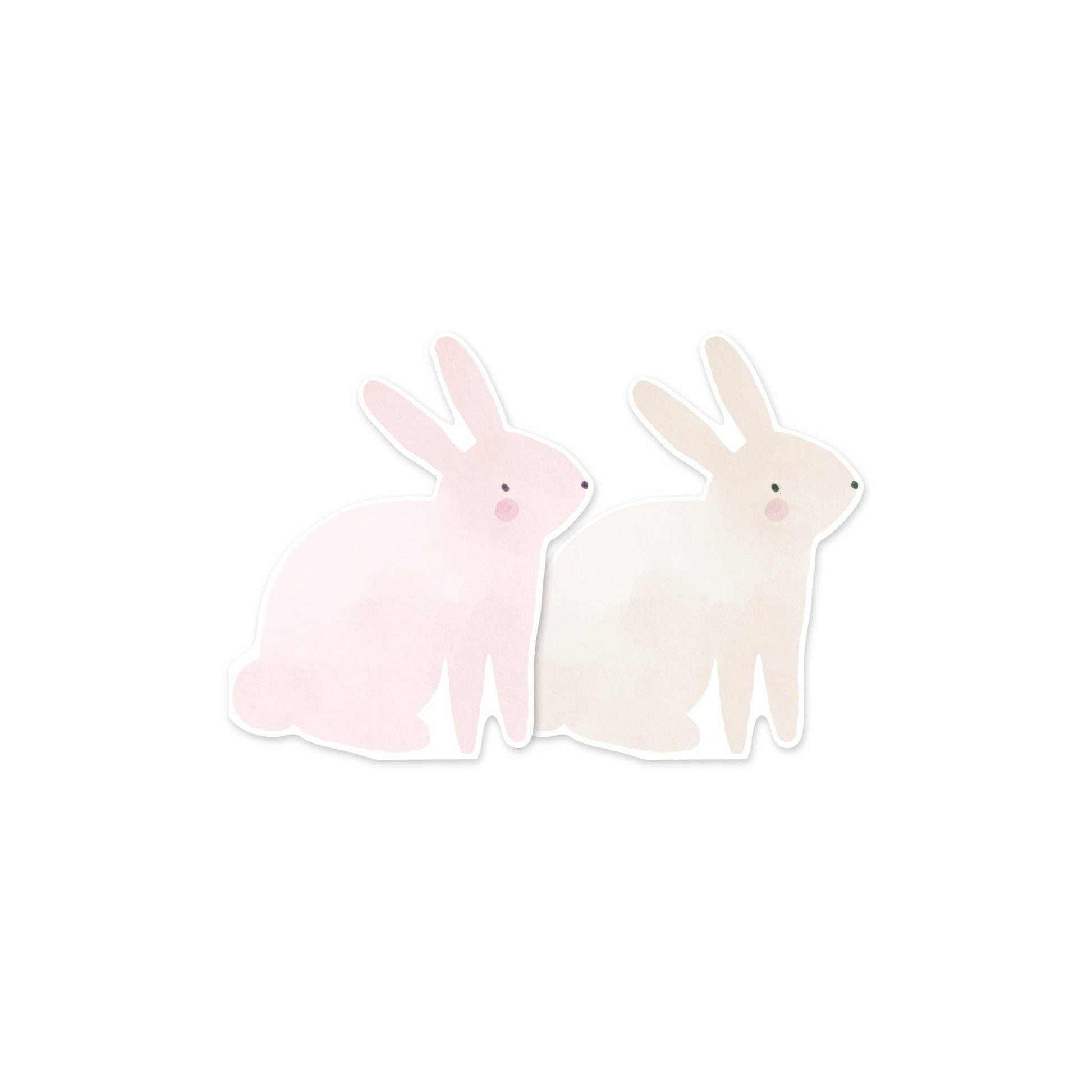 Watercolor Bunny Napkins 